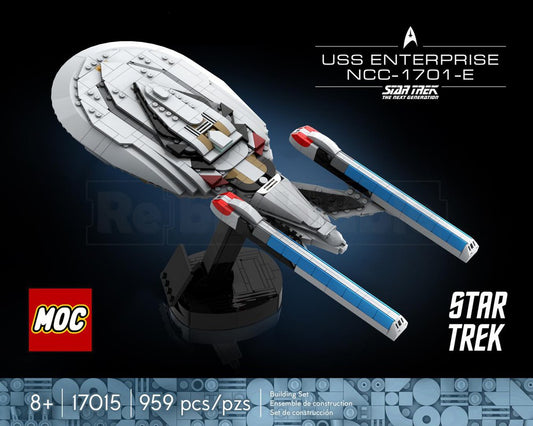 USS Enterprise (NCC-1701-E) Midi Scale — Star Trek: The Next Generation/First Contact/Insurrection/Nemesis