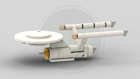 NCC 1701 ENTERPRISE | Sci-Fi Space Exploration Series