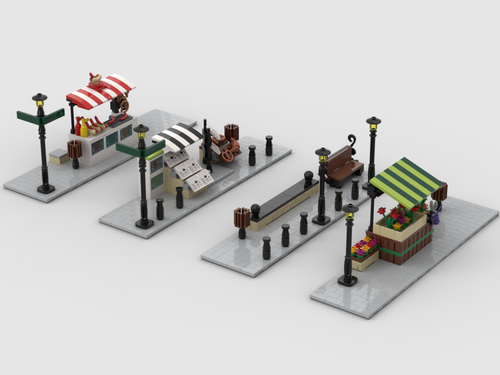Modular Corner Pack #2 - Turn Every Modular Model Into A Corner