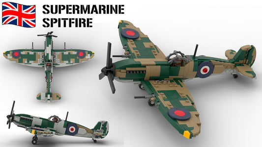 MOC-125320-1: WW2 Supermarine SPITFIRE - 1/35 Scale