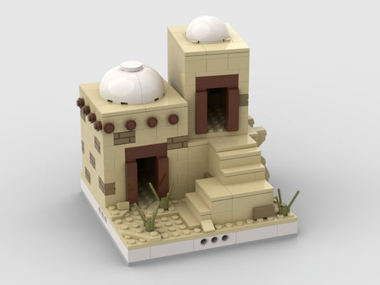 Desert House #6 For A Modular Desert Village