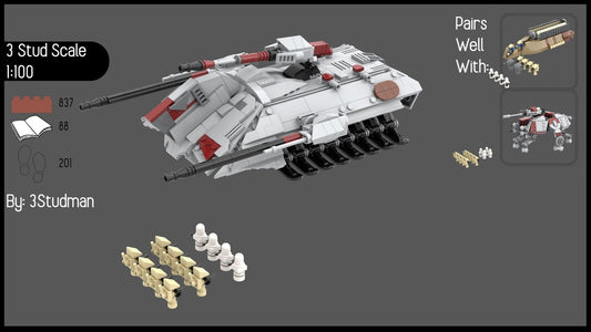 MOC-168043-1: 3 Stud Scale UT-AT