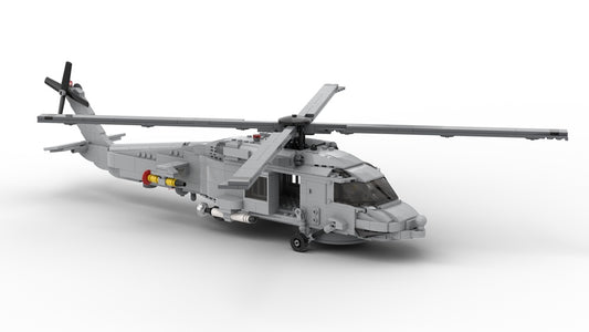 MOC-30493-1: Sikorsky SH-60 Seahawk | 1:33 Minifigure Scale