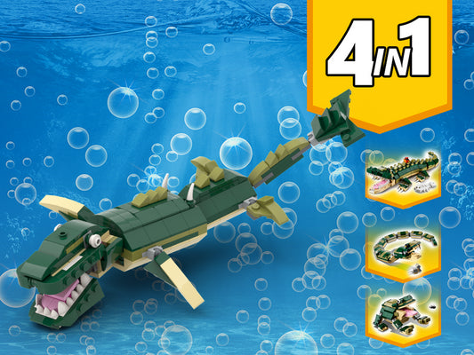 31121 Sea Dinosaur Mosasaur Alternative Build