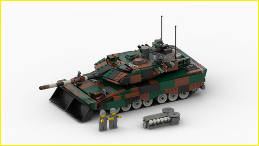 MOC-46894-1: Leopard 2 A7 MBT | Main Battle Tank | 1:34 Scale