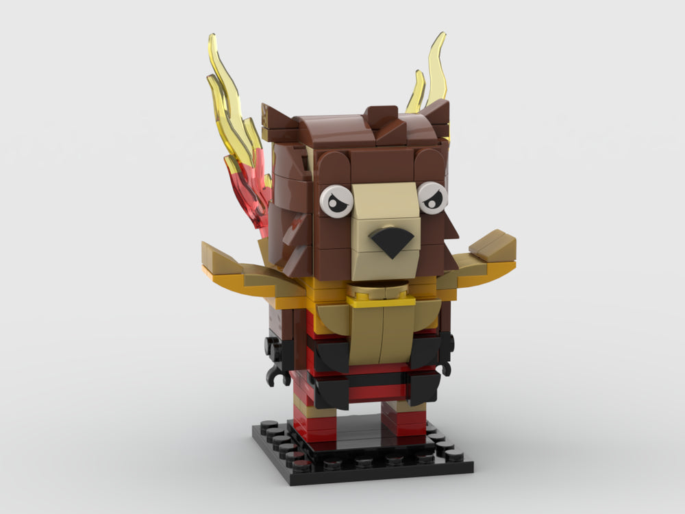 The Flame Warrior Bear