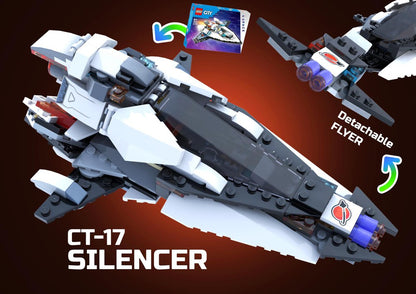 CT-17 Silencer | 60430 Interstellar Spaceship Alt-Build