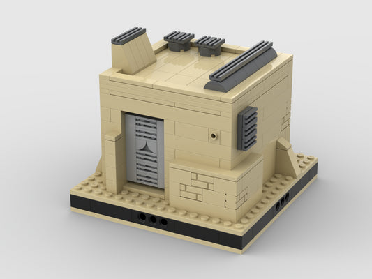 MOC-55802-1: Desert House #7 For A Modular Tatooine