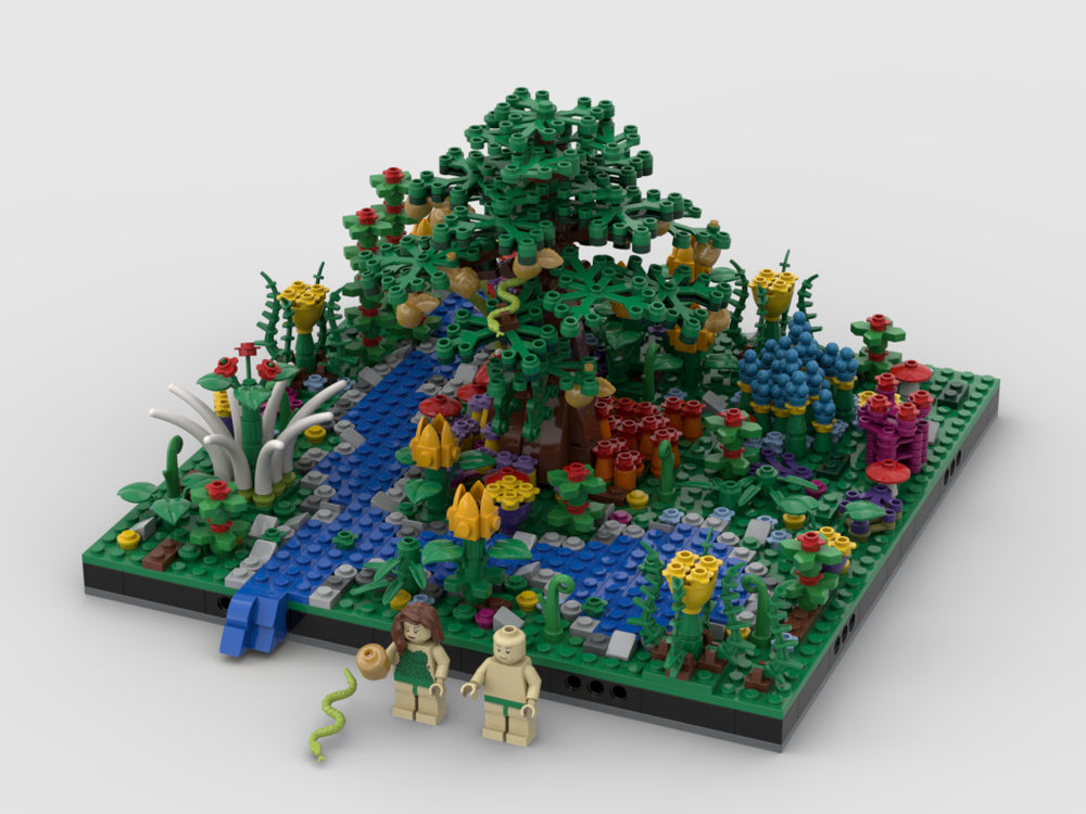 MOC-37045-1: Garden Of Eden Diorama