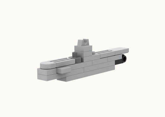 Micro U-505 Submarine - Advent Calendar Day 4