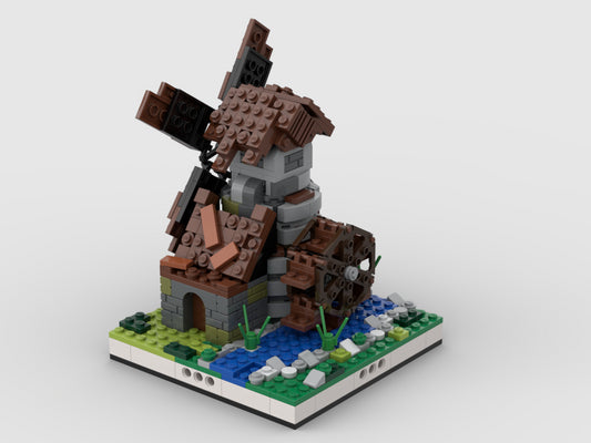 Windmill For A Modular Village