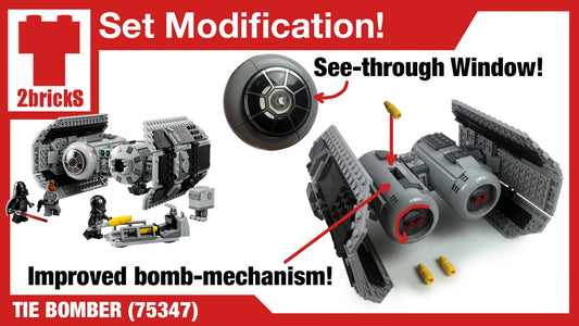 TIE Bomber Modifications (Cockpit And Bomb Bay)