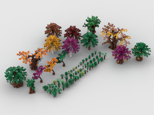 MOC-117727-1: Trees Of All Kinds (66 Designs)