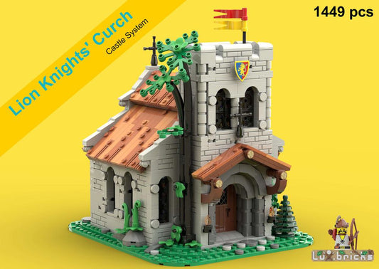 MOC-153931-1: Lion Knights' Church (Fitting To 10305)