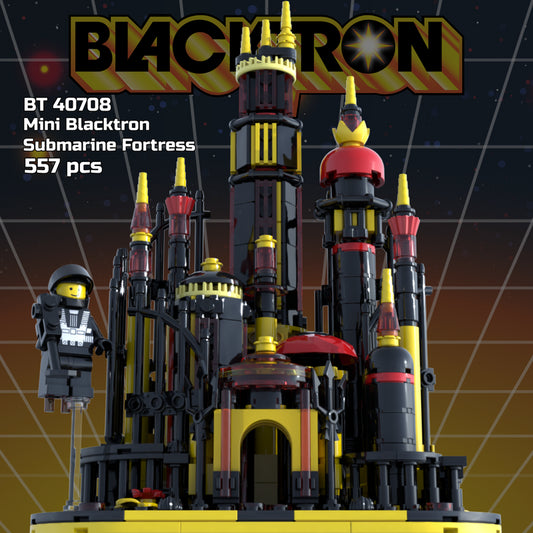 BT 40708 Mini Blacktron Submarine Fortress