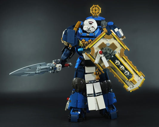 LEGO Space Marine Bladeguard Kopaka ( Warhammer 40K + BIONICLE )