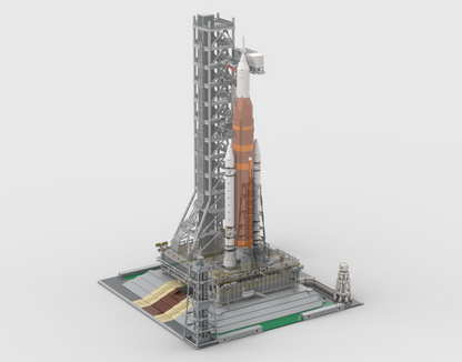Modular NASA Artemis Space Launch System - Display For Set 10341