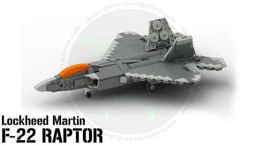 F-22 Raptor | Stealth Fighter - 1:70 Scale