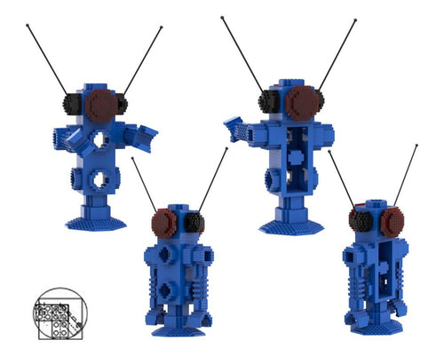 Maxi Figure Blue Space Droid