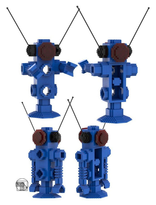 MOC-135862-1: Maxi Figure Blue Space Droid