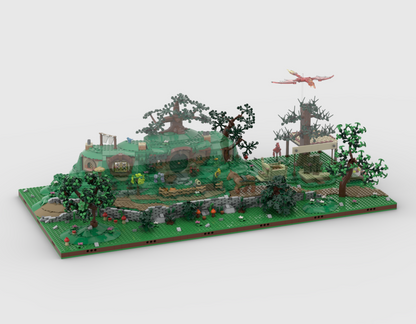 The Shire - Display For Set 10354