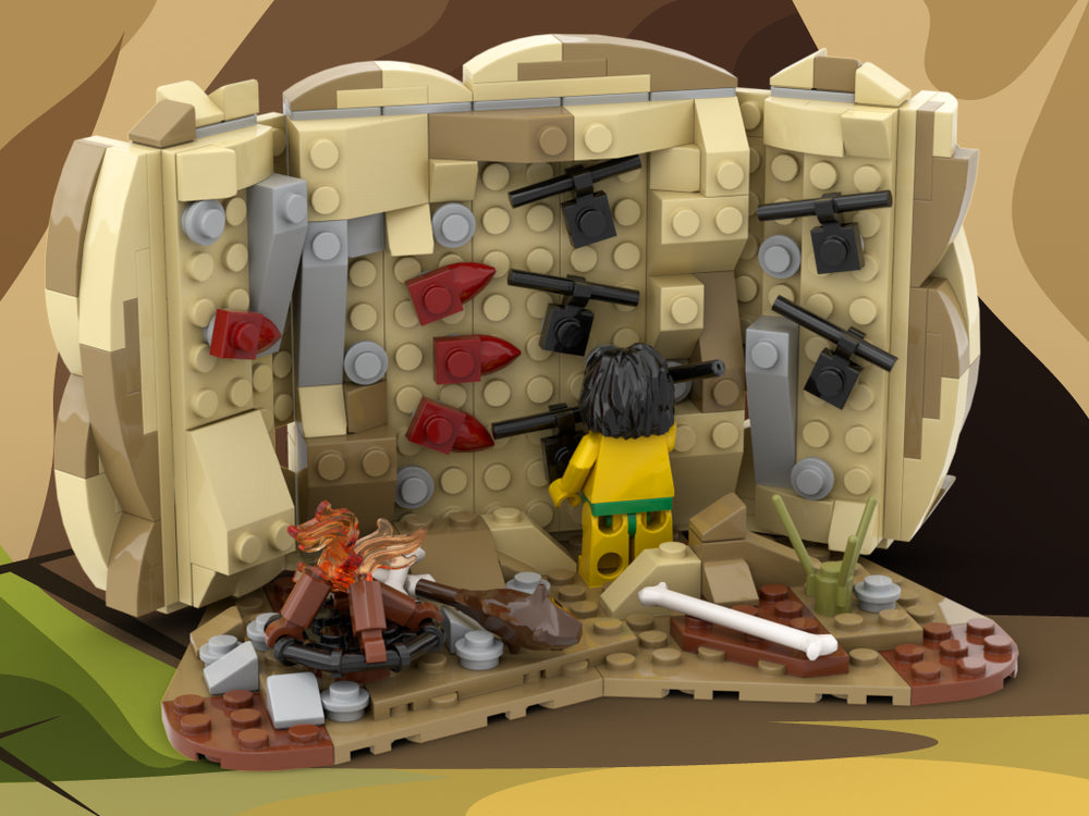 MOC-43423-1: Caveman Wall Painting