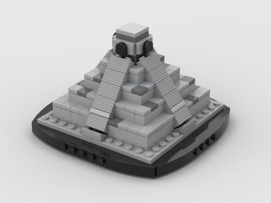 MOC-57661-1: Mini El Castillo Chichen Itza Pyramid