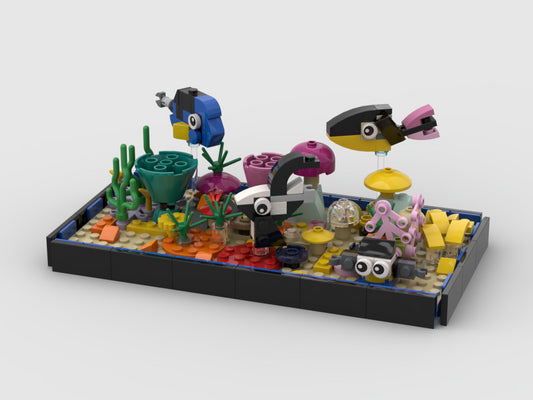 MOC-115693-1: Coral Reef 31122 Alternative Build