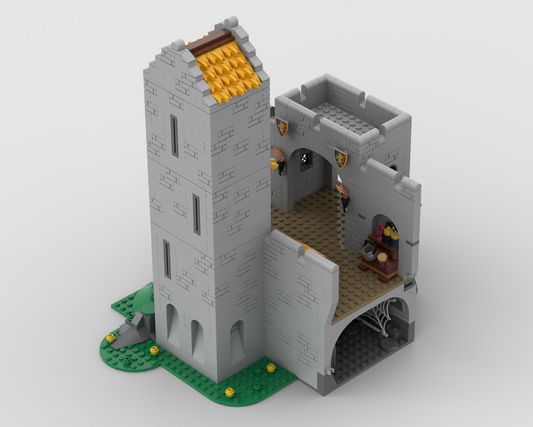 Lion Knight Castle Expansion The Court Yard Style Two