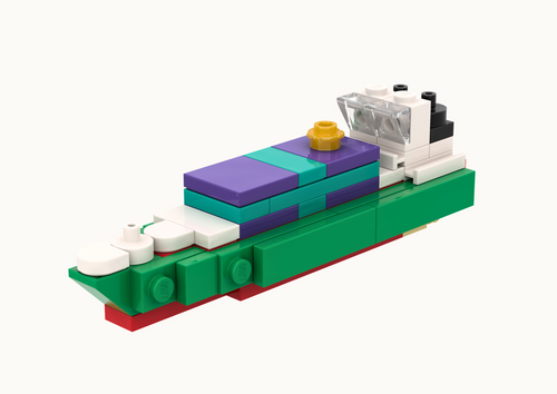Christmas Cargo Ship - Advent Calendar Day 16