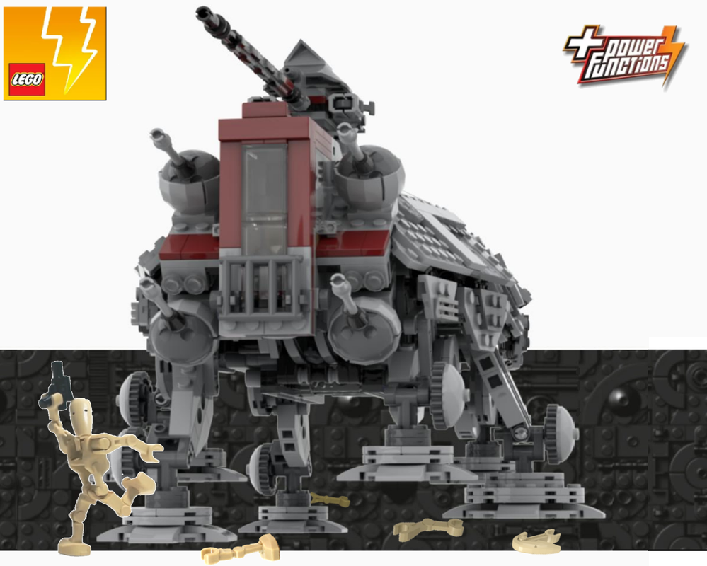 AT-TE Walking 75337 Mod