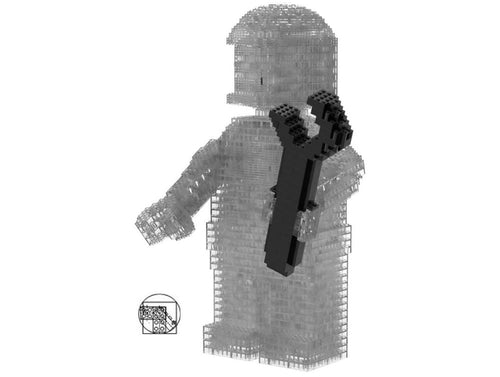 Maxi Figure Spanner Wrench + Screw Driver