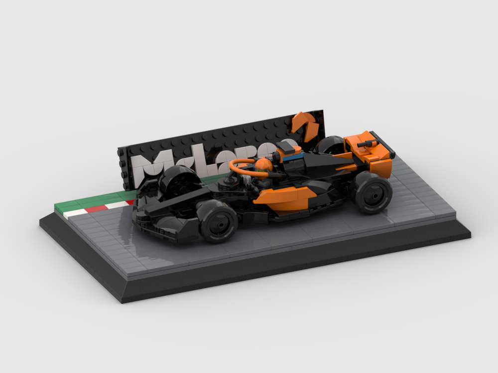 Display For Set 76919 - 2023 McLaren Formula 1 Car