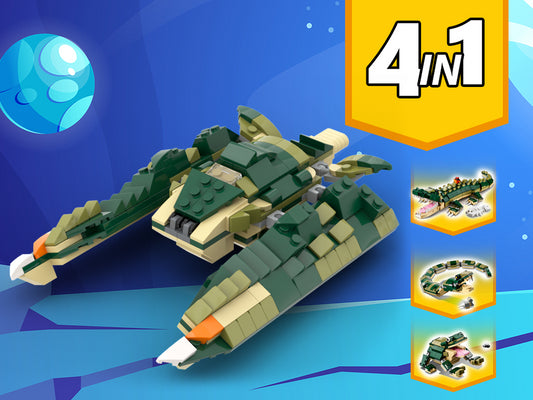 MOC-84394-1: 31121 Space Ship #2 Alternative Build