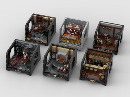 MOC-41116-1: Medieval Series | Build From 6 MOCs