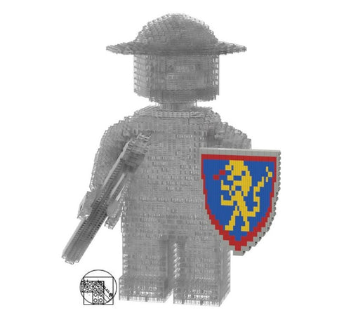 Maxi Figure Shield Blue Lion