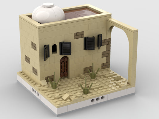 Desert House #8 For A Modular Desert Village