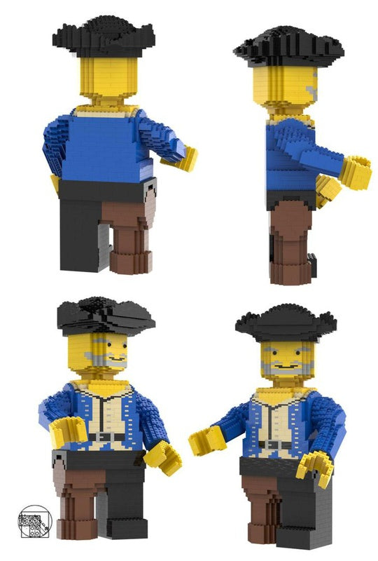 Maxi Figure Blue Pirate Peg Leg