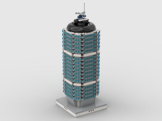 MOC-41207-1: Skyscraper Building #2 | For Modular City