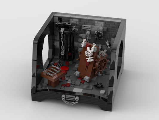 MOC-41062-1: Medieval Dungeon With A Special Stand