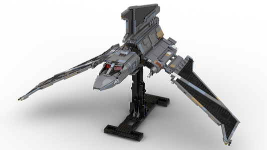 Stand For 2Bricks Marauder (Bad Batch Shuttle) Ultimate Play-set Scale MOC