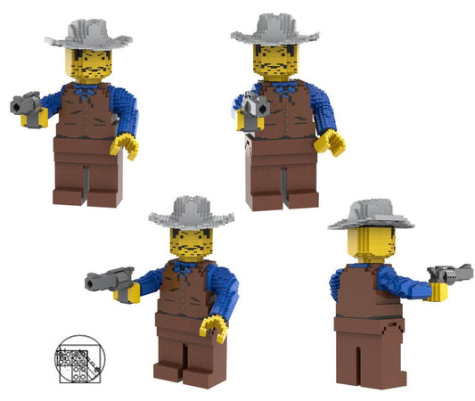 Maxi Figure Cowboy With Revolver