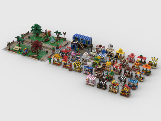 MOC-149041-1: Market Series - 32 Stands + 2 Modular Display