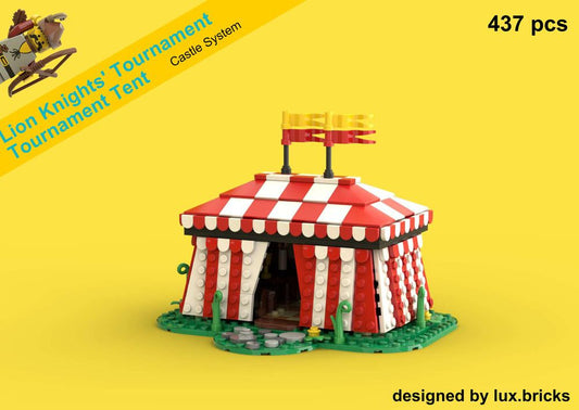 MOC-132503-1: Lion Knights' Tournament: Tournament Tent