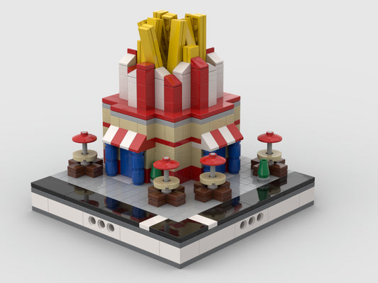 French Fries Stand For A Mini Modular City