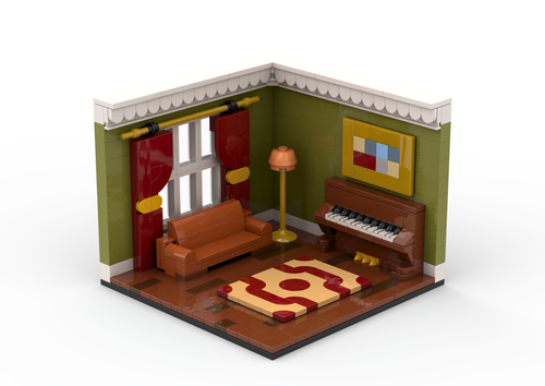 Cozy Apartment Diorama