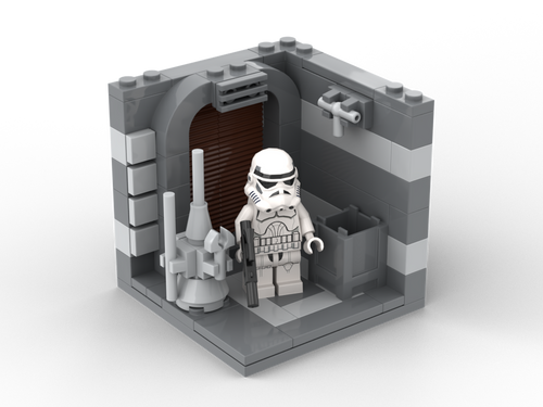 Clone Trooper Minifigure Stand