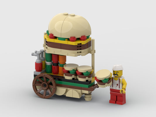 MOC-158694-1: Burger Cart