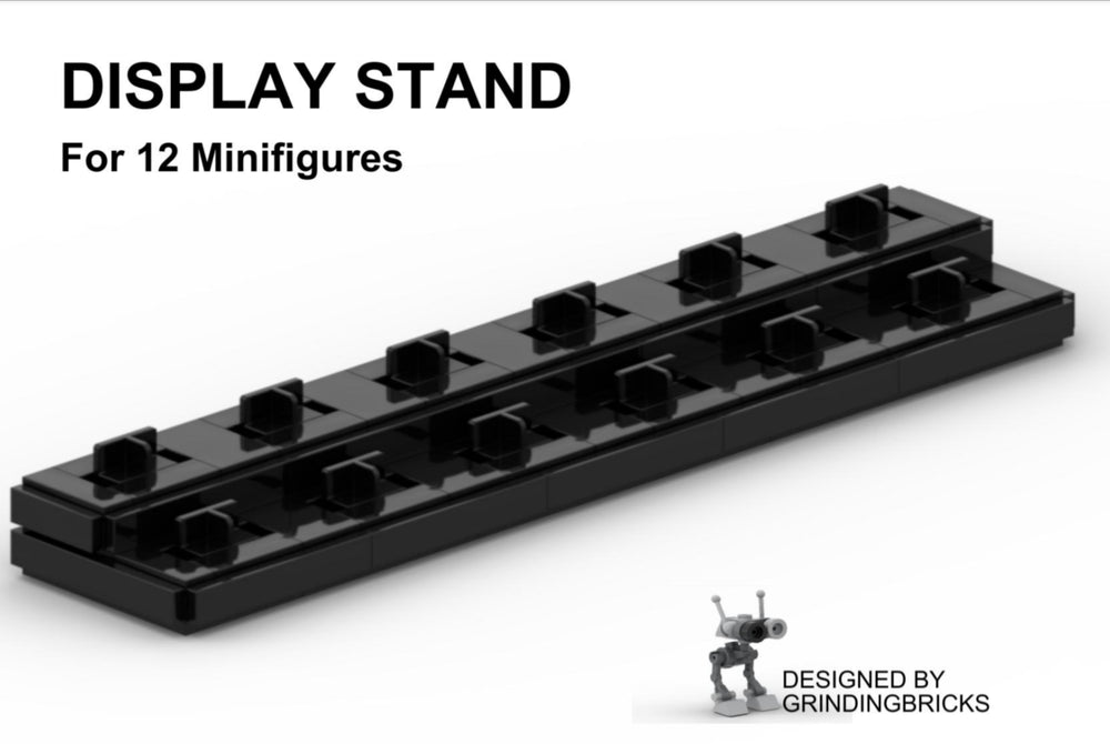 MOC-169788-1: Minifigure Display CMF 12