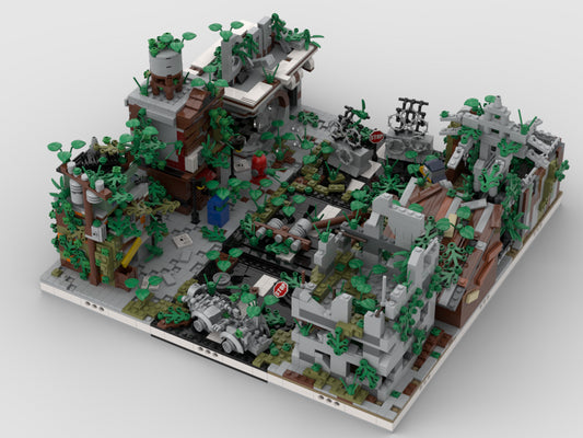 MOC-32889-1: Ruined City | Build From 9 Different Mocs